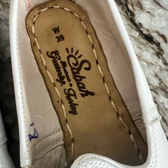 White sabah loafers worn 3 times - Picture 2 of 3